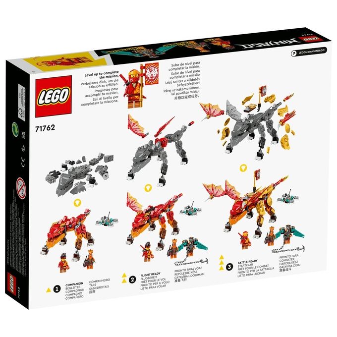 LEGO Ninjago Dragone del Fuoco di Kai Evolution