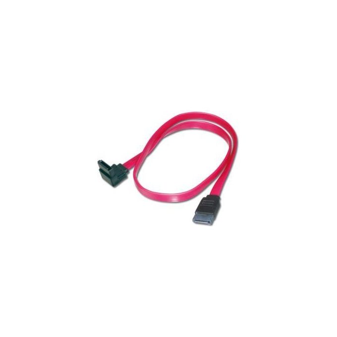 Assmann Electronic 2x Cavo Sata 7-Pin 0,5mt Nero-Rosso