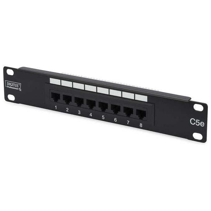 Digitus Pannello Patch 10 '' - 8 Porte Non Schermate Utp - Categoria 5E