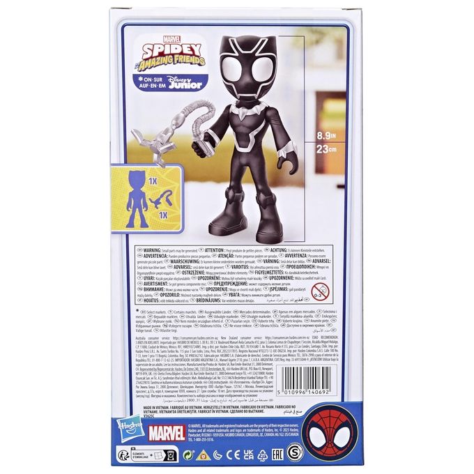 Hasbro Personaggio Spidey Mega Black Panther
