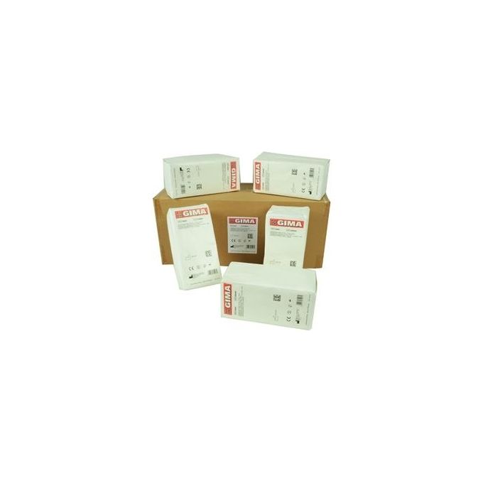 Compressa Garza 10X10Cm Cotone - 10 Pacchi Da 100 1000 pz. (10 conf. da 100 pz.)