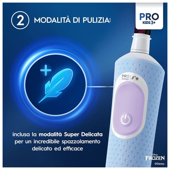 Braun Oral-B Vitality Pro Frozen Spazzolino Rotante-Oscillante Nero-Grigio