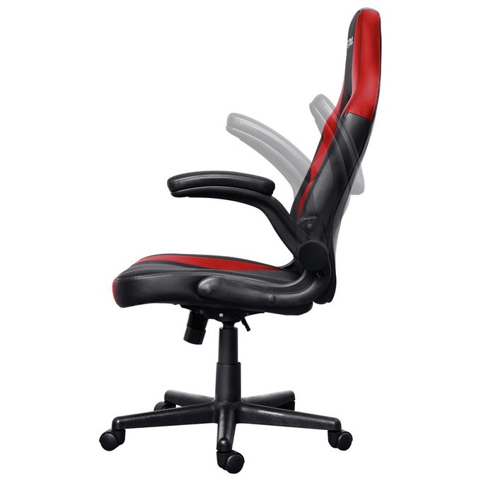 Trust GXT 703R RIYE Sedia per Gaming Universale Nero-Rosso
