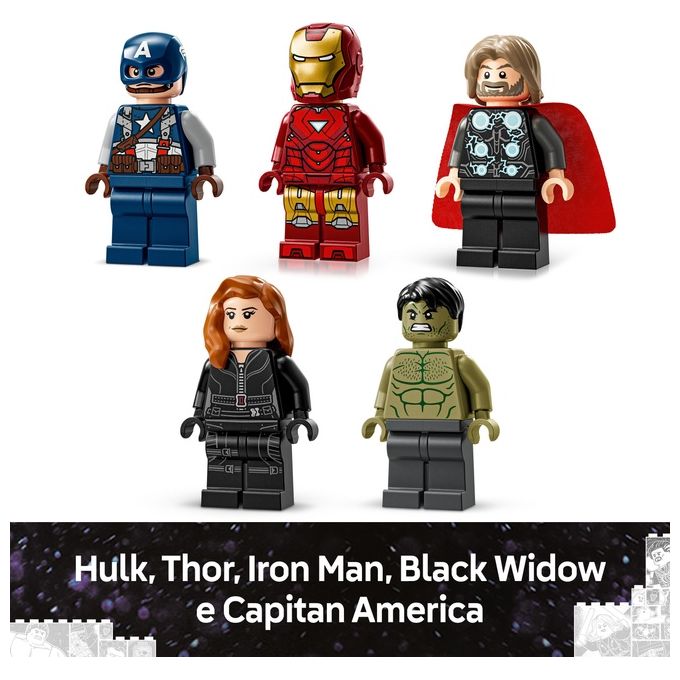 LEGO Marvel Logo e Minifigure MARVEL 76313