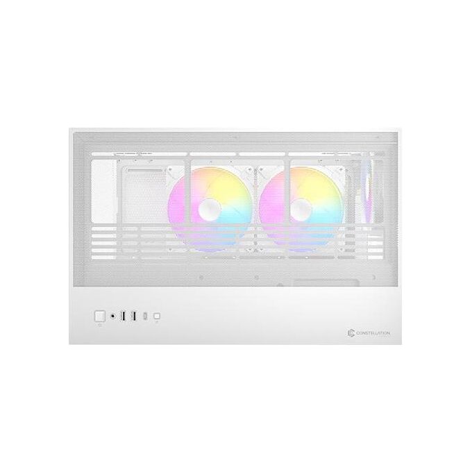 Antec C8 Argb Bianco 2 Ventole Tqr 160mm e 1 Tq 140mm Argb Pwm Incluse Supporto Radiatore 360mm