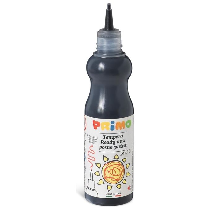 Primo Bottiglia 50ml Tempera Nero