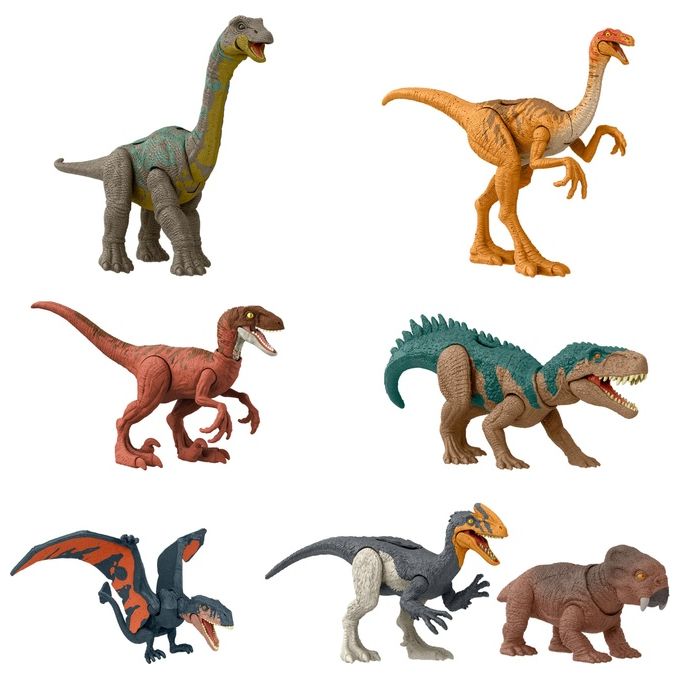Mattel Jurassic World Pericolo Giurassico Dinosauro Assortito 1 Pezzo