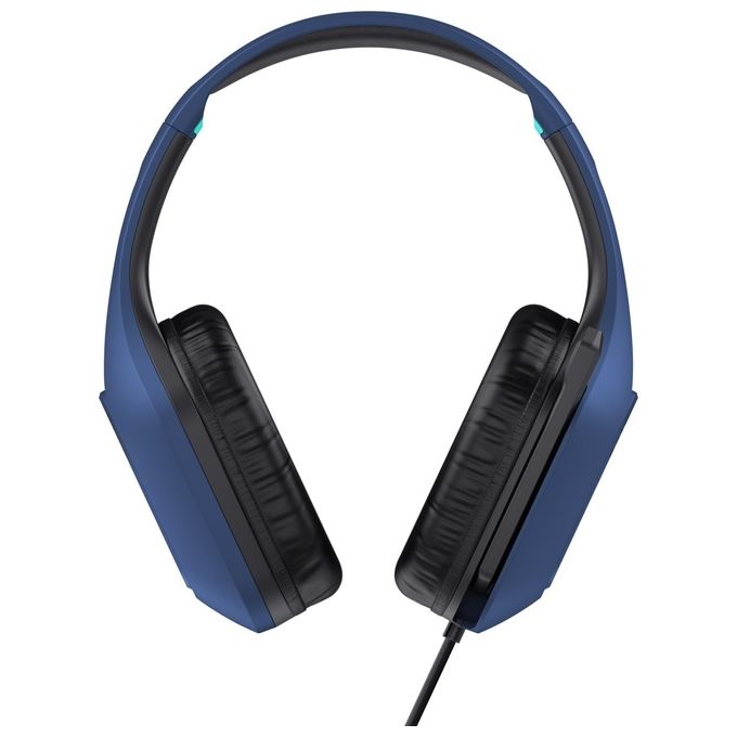 Trust GXT 415B Zirox Cuffie da Gaming Leggere Blu
