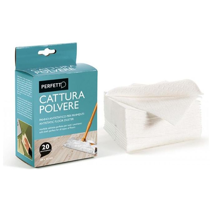 Perfetto Confezione 20 Panni Cattura Polvere