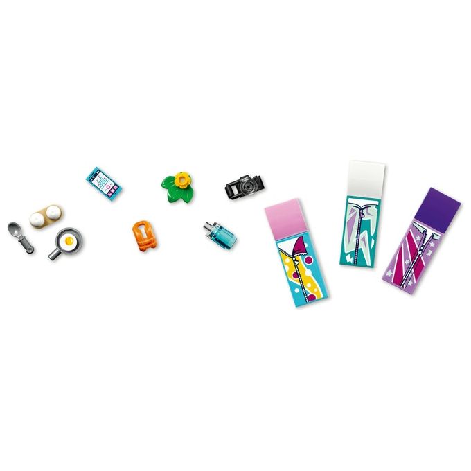 LEGO Friends Camper Van nel Bosco con Barca a Vela