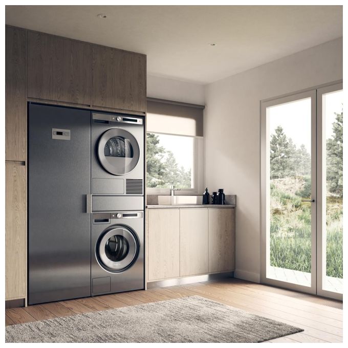 ASKO DC 7784 V.S Armadio Asciugabiancheria a Ventilazione Capacita' di carico 4 Kg 184 cm Acciaio Inox - Yeppon