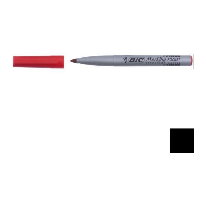 Bic Cf12 marking Pocket 1 1mm Nero