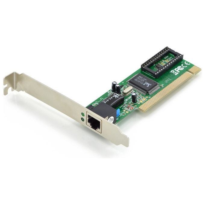 Digitus Scheda Aggiuntiva Di Rete Pci 10-100 Rj45 Funzione Wol (Wake On Lan)