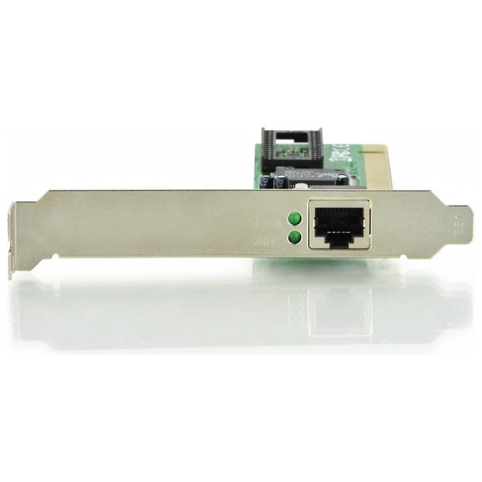 Digitus Scheda Aggiuntiva Di Rete Pci 10-100 Rj45 Funzione Wol (Wake On Lan)