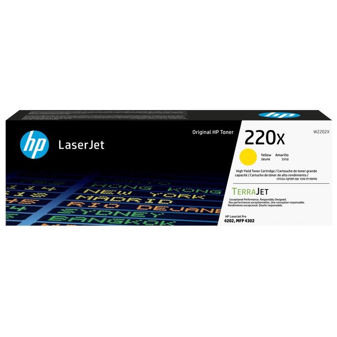 HP Toner Originale Giallo LaserJet 220X