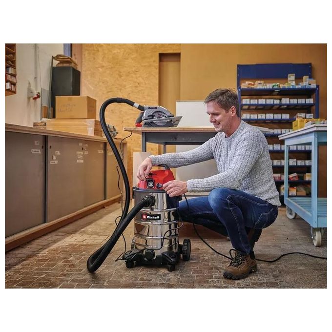 Einhell Bidone Aspira Solidi E Liquidi Tc-Vc 1930 Sa Kit
