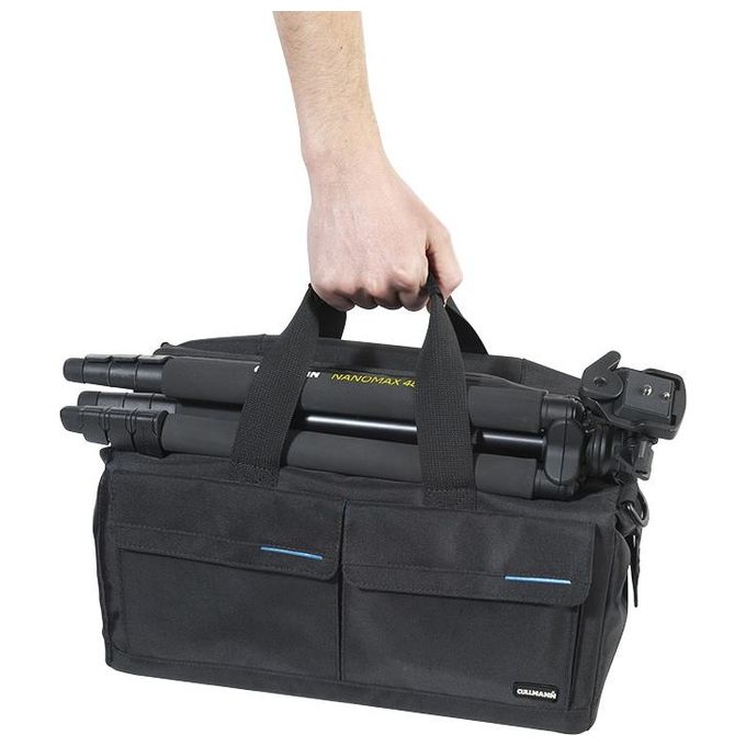 Cullmann Amsterdam Maxima 520 Borsa per Fotocamera Nero-Blu