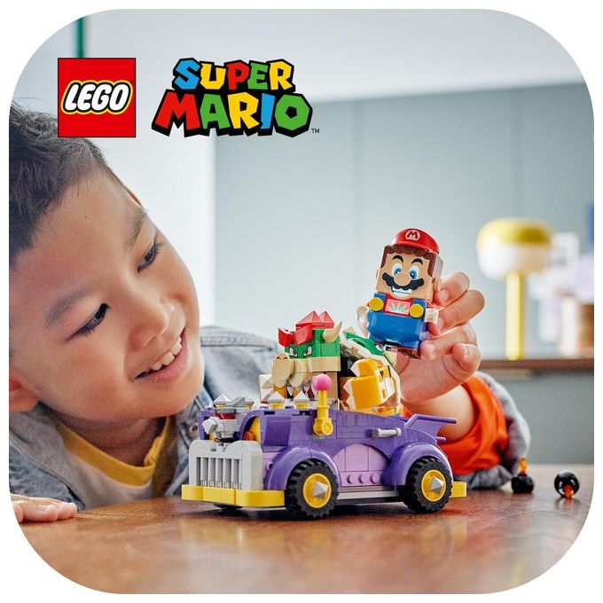 LEGO Super Mario 71431 Pack di Espansione Il Bolide di Bowser, Giochi Bambini 8+ Anni con Personaggio e Macchina Giocattolo