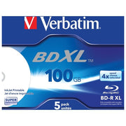 Verbatim blu ray xl - 100 gb -  5pz  s