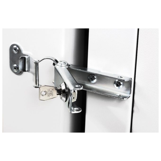 Digitus Armadio 12 Unita' Da Muro Linea Soho (A)600 X (L)600 X (P)610 Mm. Con Doppia Sezione Colore Grigio Chiaro Ral7035