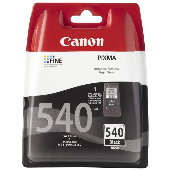 Canon Cartuccia Nero Pg-540 Blister