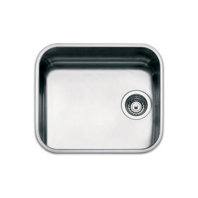 Apell FE450UBC Serie Ferrara Lavello Inox spazzolato da Incasso Sottotopiano Monovasca 47,6x42,6cm