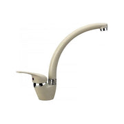 Plados Neomix Miscelatore monocomando Ultraquartz con canna girevole 360° Bianco Antico NEOMIXUQ87