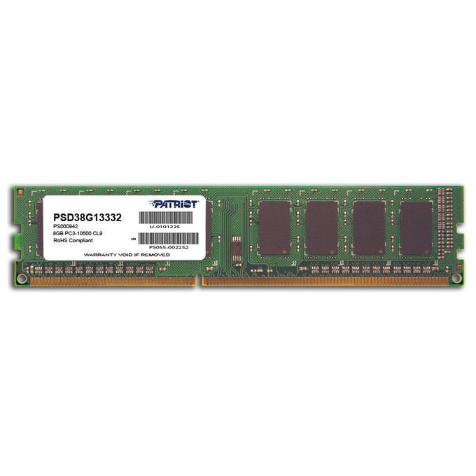 Patriot ram dimm 8gb 1333mhz ddr3 cl9