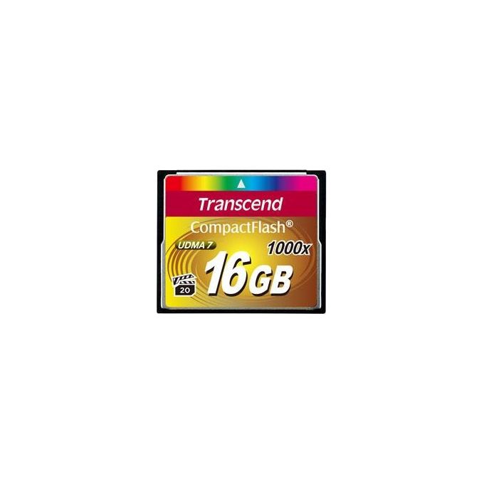 Transcend Compact Flash 16gb 1000x