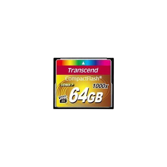 Transcend Compact Flash 64gb 1000x