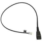 Jabra Cavo per cuffie RJ-10 (M) a disconnessione rapida (M) carbone per Jabra GN 2100, GN 2200 Duo, GN 2200 Mono