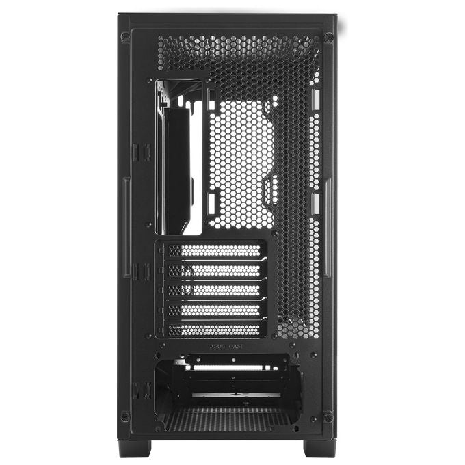ASUS A21 Case micro-ATX, Radiatori fino a 360 mm, Schede Grafiche fino a 380 mm, Raffreddamento efficace, Cable Management, Chassis Nero