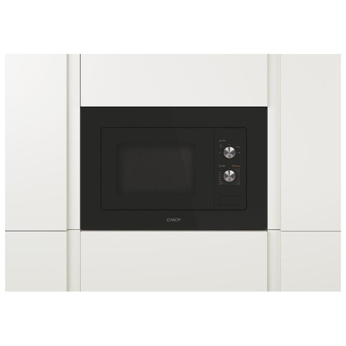 Candy MIS1730B Microonde da Incasso sotto pensile Capacita' 17 Litri 1000 W Controllo manuale SOLO 60 cm Nero