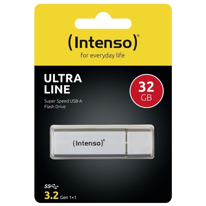 Intenso Chiavetta Usb 32Gb Silver