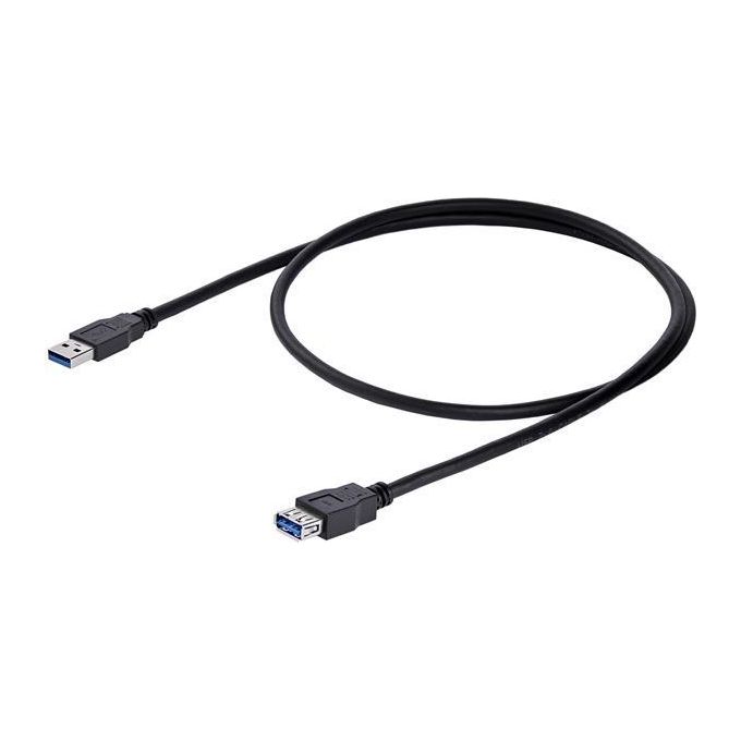StarTech Cavo di prolunga USB 3.0 SuperSpeed da 1 m A ad A nero - M-F