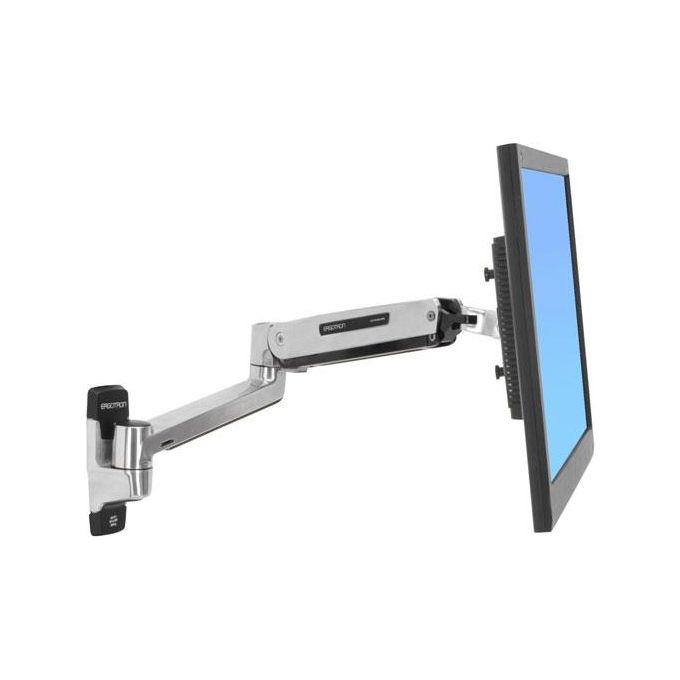 Ergotron LX Sit-Stand Kit Braccio per montaggio a Muro Adattatore Vesa per display Lcd 42'' in Alluminio