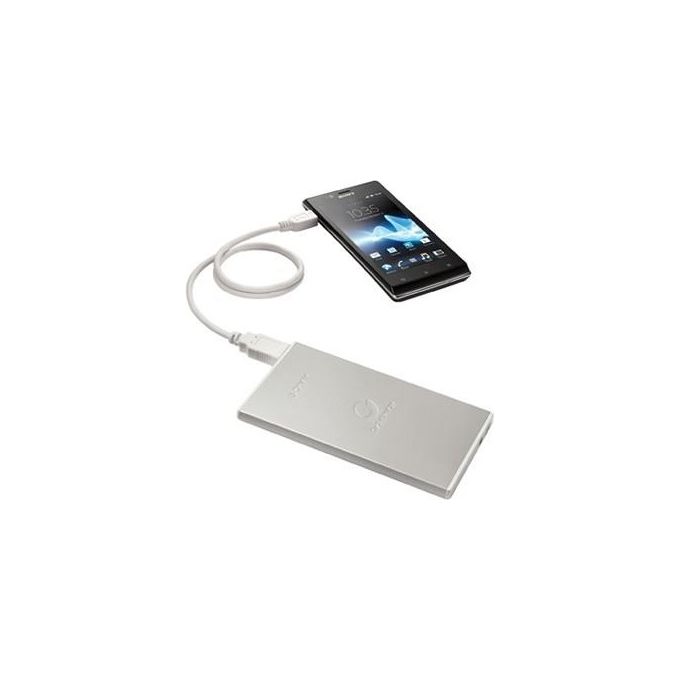 SONY Caricabatterie USB 3500 mAh con Adattatore AC per Telefoni e Smartphone Powerbank Utilizzabile per Ricariche Veloci e Sicure