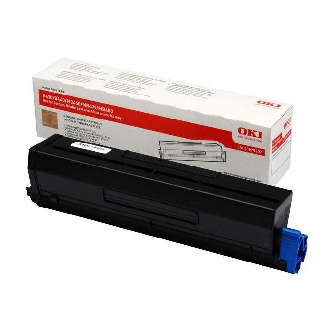 OKI Toner B430 B440 Mb460 470 480 7k
