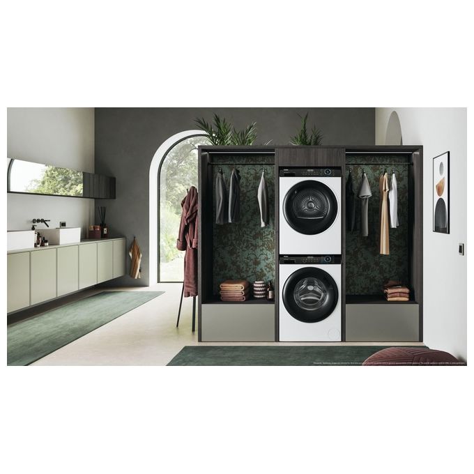 Haier I-Pro Series 3 HD90-A2939 Asciugatrice Libera Installazione Caricamento Frontale 9Kg Classe Energetica A Bianco
