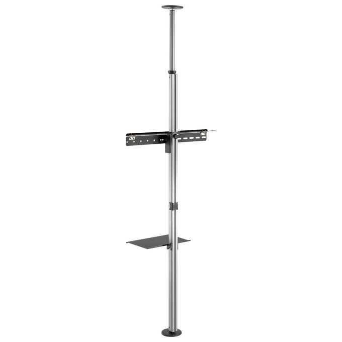 Equip 650621 Supporto Tv a Parete 70'' Nero-Acciaio Inox