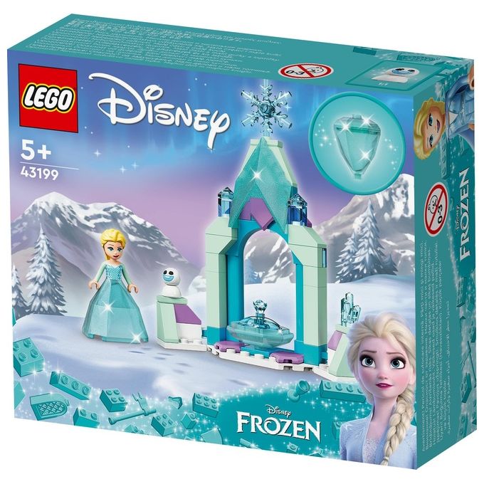 LEGO Disney il Cortile Del Castello di Elsa