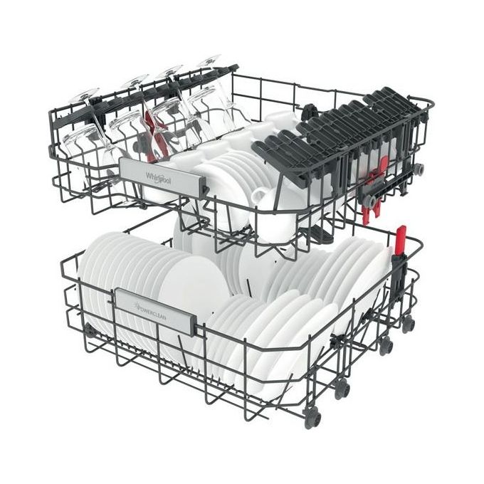 Whirlpool W6ID741AS Lavastoviglie da incasso 14 coperti 10 programmi Classe C