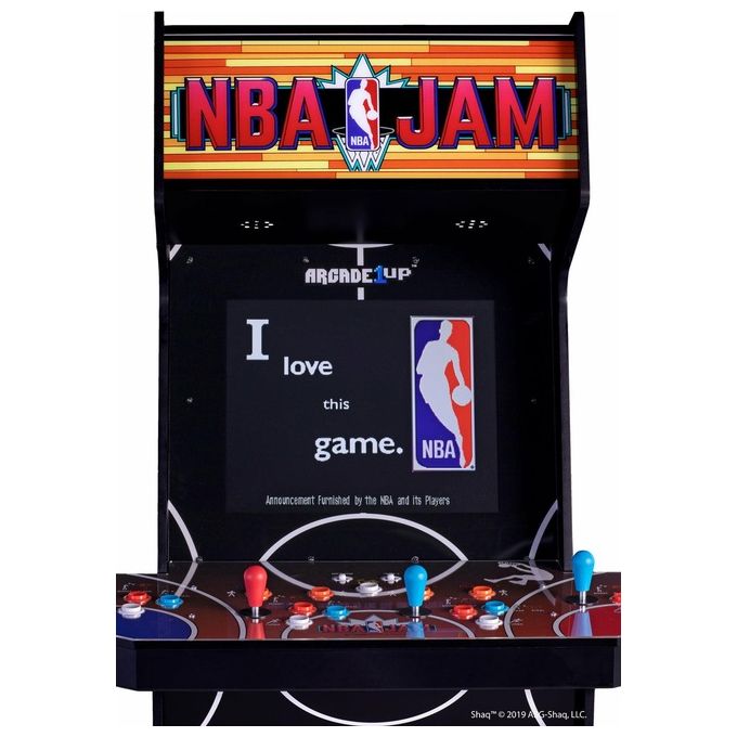 Arcade1up Console Videogioco Nba Jam SHAQ Edition Arcade Machine