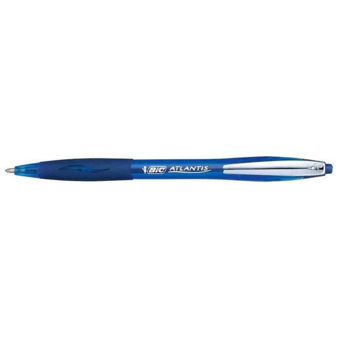 Bic 902132 Confezione 12 Penne Atlantis Soft Blu
