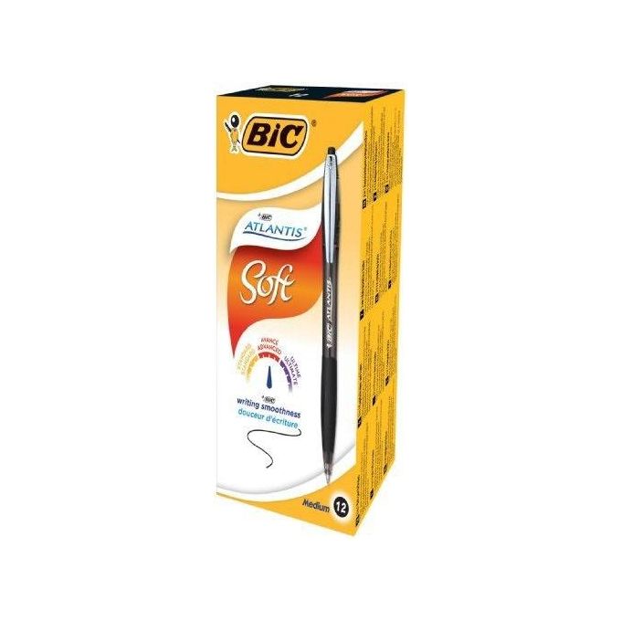 Bic 902133 Confezione 12 Penne Atlantis Soft