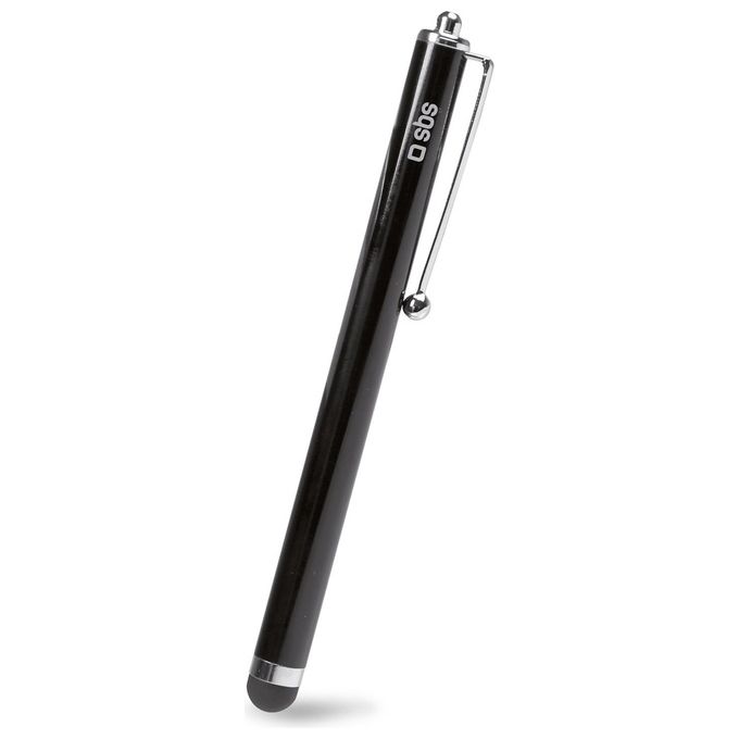 SBS Stylus Pen Black Penna per Smartphone Accessorio Ideale per Scrittura e Navigazione Fluida con Design Elegante e Funzionalita' Intuitiva