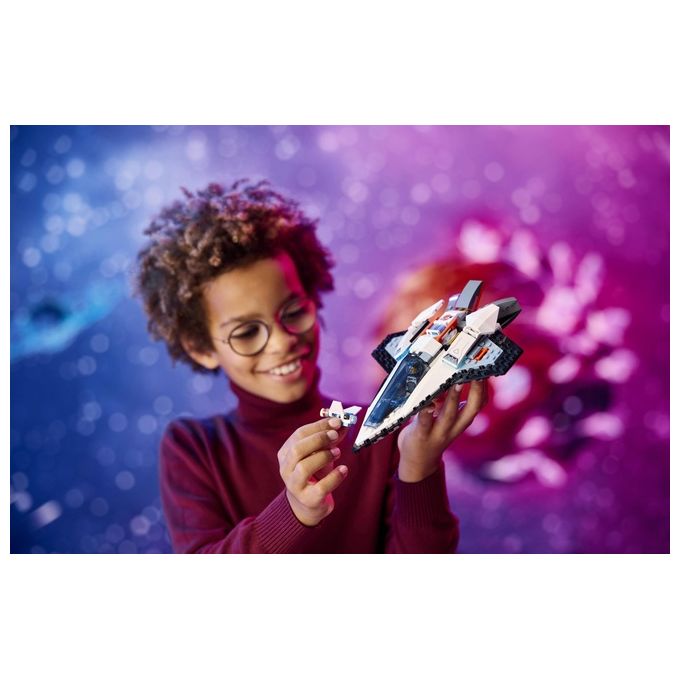 LEGO City 60430 Astronave Interstellare 60430-LEGO Giocattolo Gioco Spaziale per Bambini 6+ Anni con Navicella Minifigure e Drone Robot
