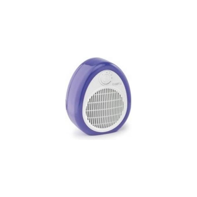 Olimpia Splendid - Cromo Colors - Termoventilatore da pavimento, potenza 800?2 000 W, 2 livelli + funzione antigelo, termostato regolabile, ventilazione, Viola-Bianco