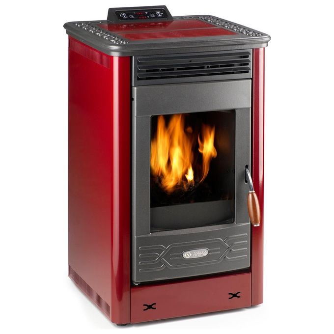 Olimpia Splendid Stufa a Pellet Dafne 65 Bordeaux