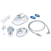 Beurer 602.15  - Accessori di ricambio per aerosol IH 58 e IH60 contiene boccaglio, erogatore nasale, mascherina adulto, mascherina per bambini, tubo flessibile per aria compressa e 10 filtri